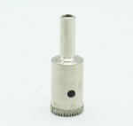 Electroplated diamond core drill bit for marble and granite