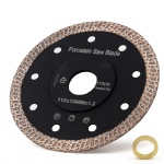 Hot press diamond saw blade 115mm for porcelain and ceramic tile cutting